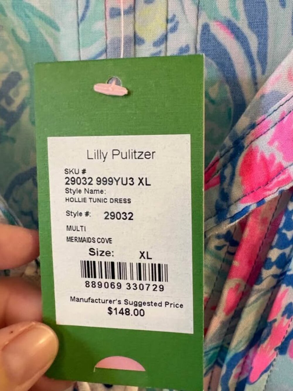 Lilly Pulitzer Hollie Tunic Dress XL - NWT - Picture 4 of 5